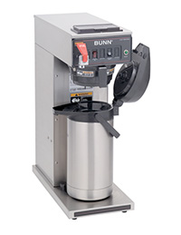 We only provide Bunn Airpot brewers to our corporate clientele.  It's the most efficient system for brewing our fine coffees!