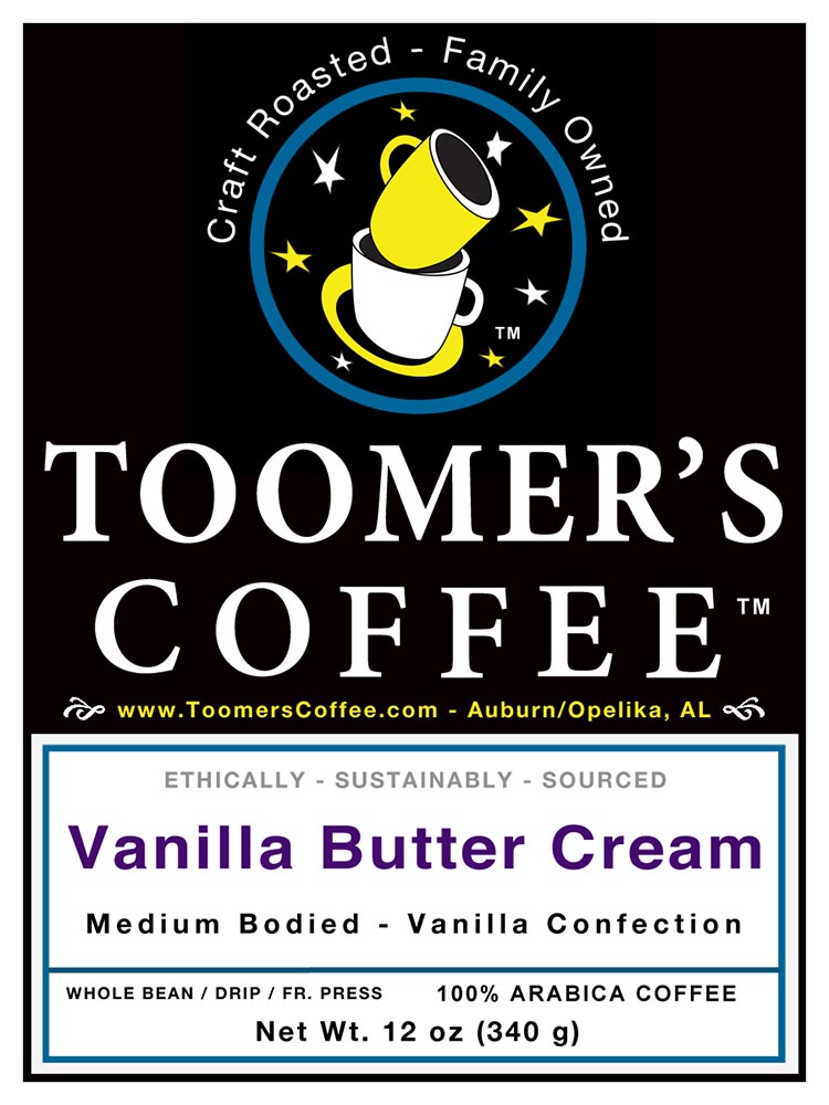 Vanilla Butter Cream Coffee - 12 oz.