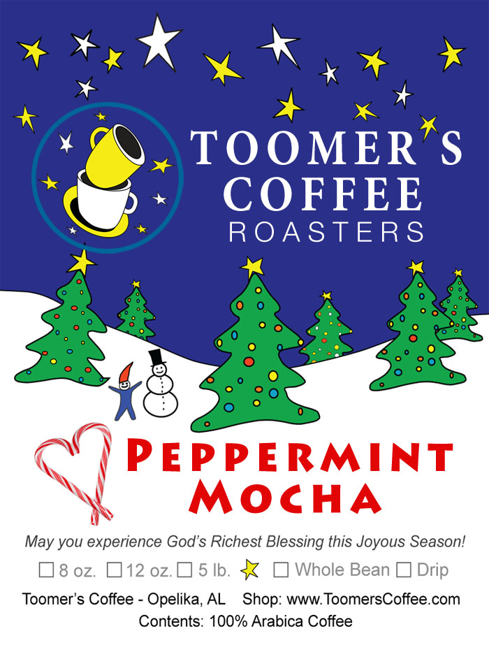 Peppermint Mocha Coffee - 12 oz.