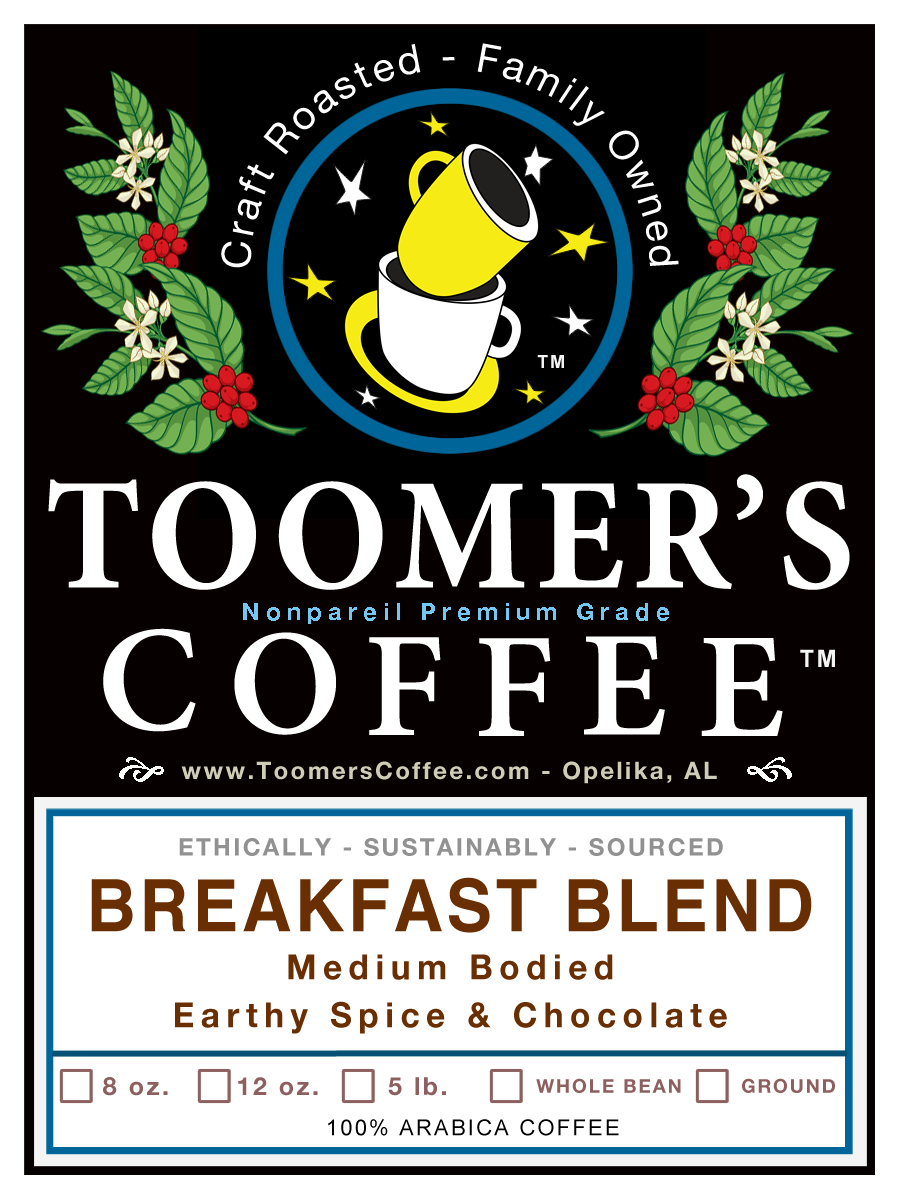 Breakfast Blend Coffee - 12 oz.