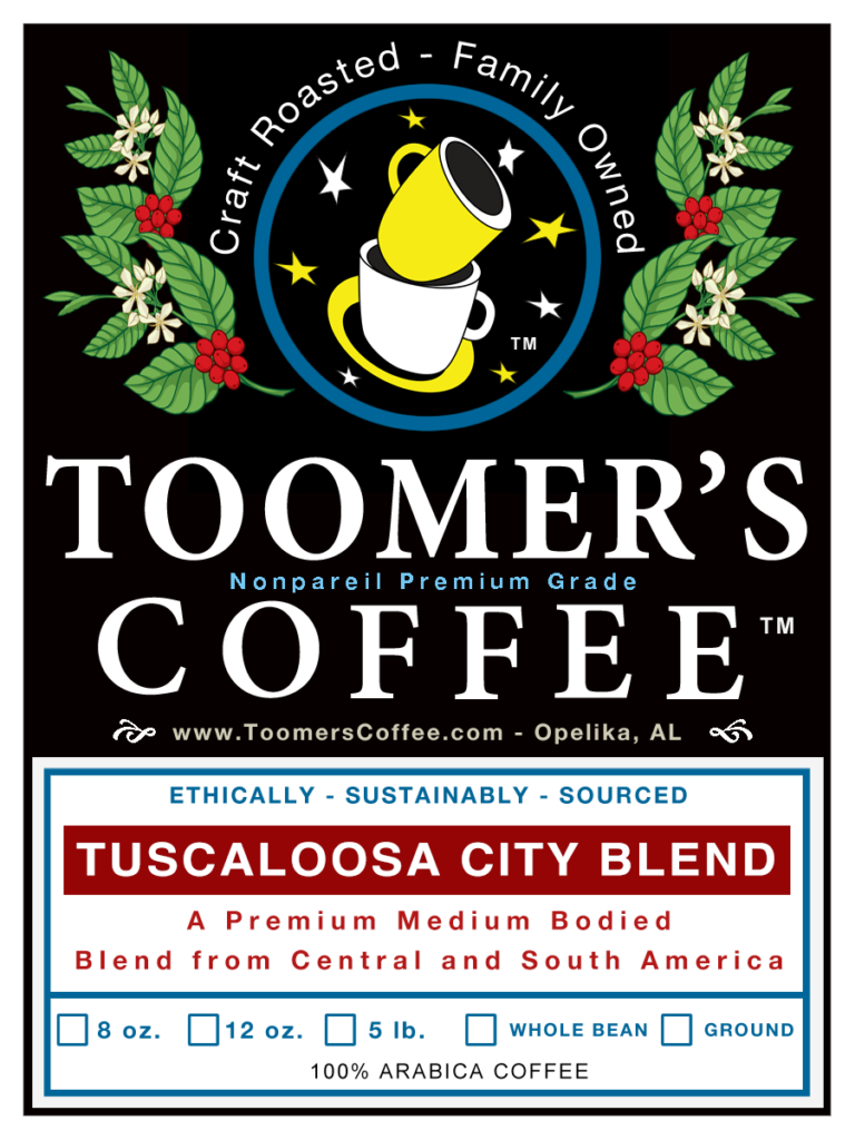 Tuscaloosa City Blend Coffee - 12 oz.