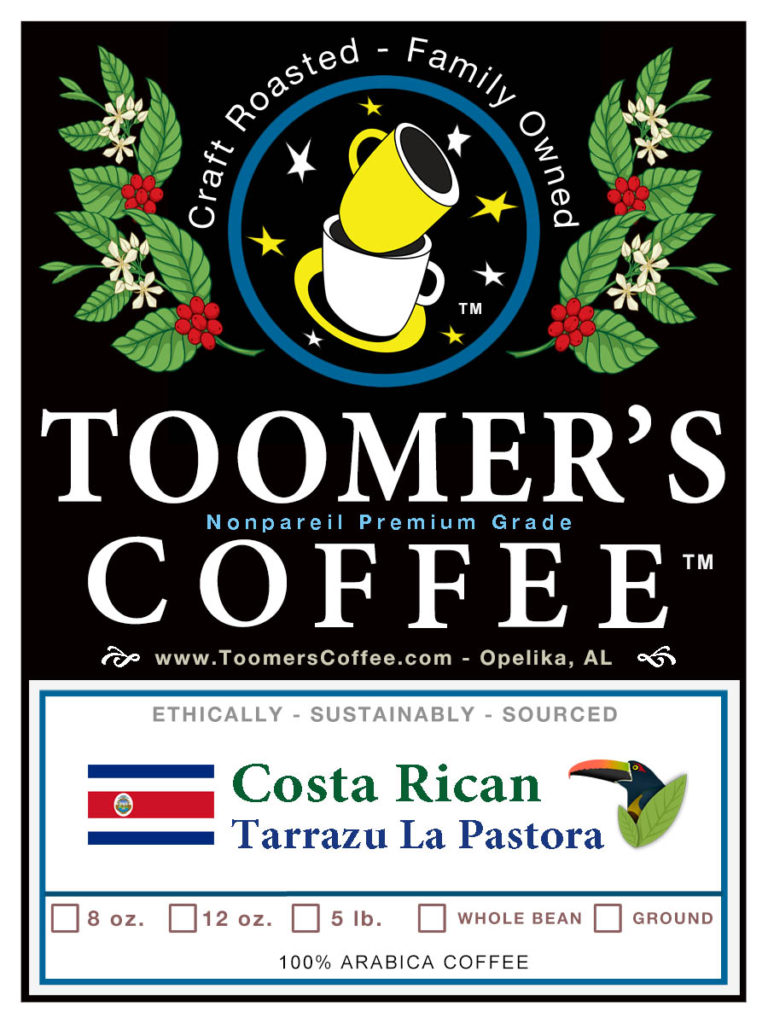 Costa Rican Tarrazu La Pastora  Coffee - 12 oz.