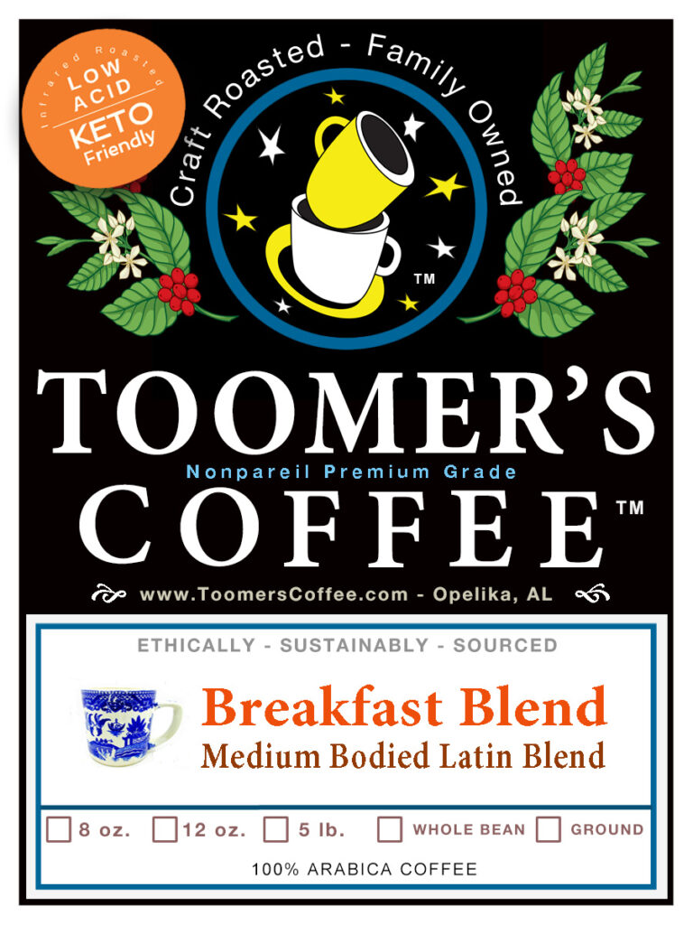 Breakfast Blend Coffee - 12 oz.