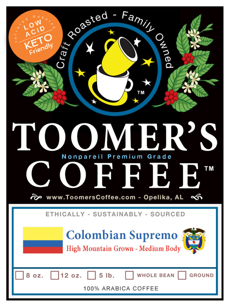 Colombian Supremo Coffee - 12 oz