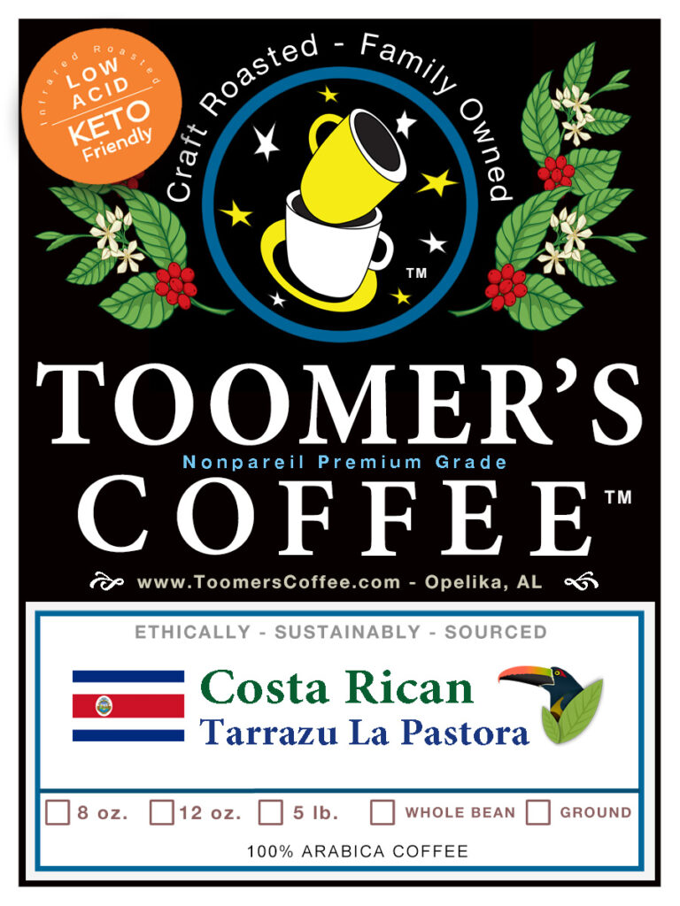Costa Rican Tarrazu La Pastora  Coffee - 12 oz.