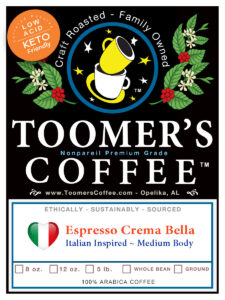 Espresso Crema Bella 🇮🇹 Coffee - 12 oz.