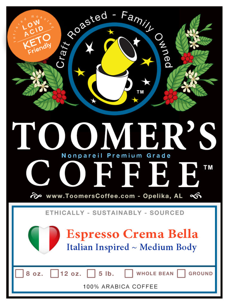 Espresso Crema Bella 🇮🇹 Coffee - 12 oz.