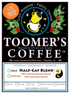 Half-Caf Blend Coffee - 12 oz.