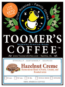 Hazelnut Creme Coffee - 12 oz.