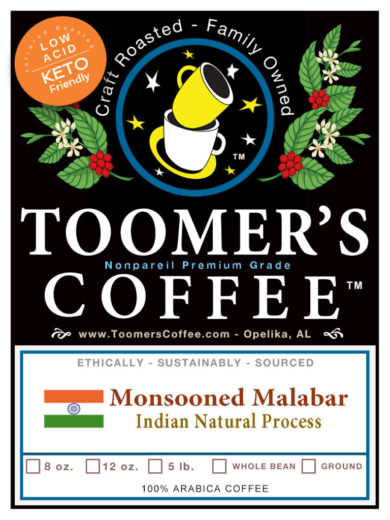 India Monsoon Malabar Coffee - 12 oz.