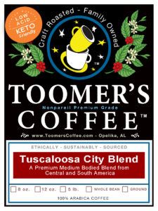 Tuscaloosa City Blend Coffee - 12 oz.