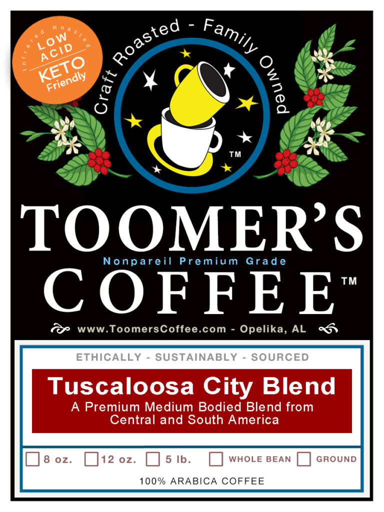 Tuscaloosa City Blend Coffee - 12 oz.