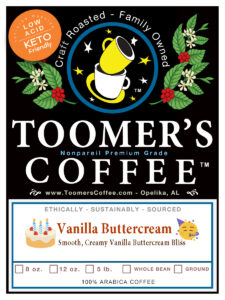 Vanilla Butter Cream Flavored Coffee - 12 oz.