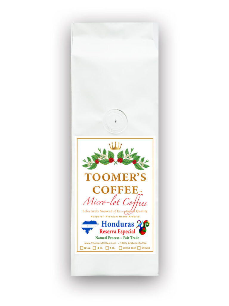 👑 Microlot Honduras - Reserva Especíal - Natural Process - Fair Trade - 12 oz.