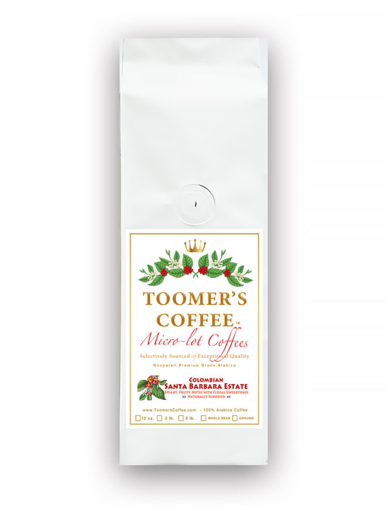 👑 Microlot Colombian Santa Barbara Estate - Natural Process - 12 oz.