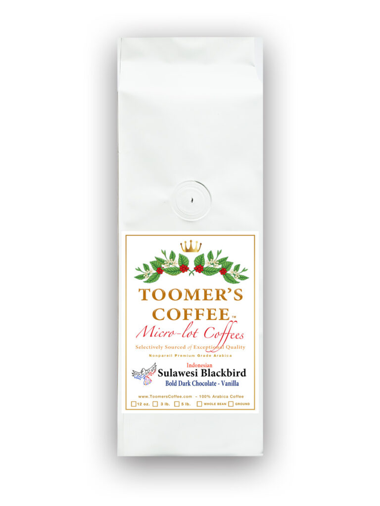 👑 Microlot Sulawesi Toraja Blackbird - 12 oz.