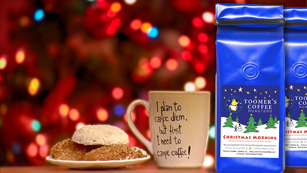 toomers coffee roasters christmas blend coffee best gift