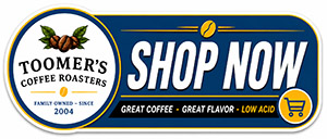 toomers coffee roasters shop with confidence buy toomer's low acid coffee ffor better flavor