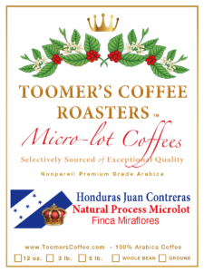Juan Contreras Natural Honduran Microlot
